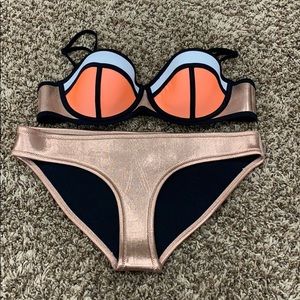 Triangl large balconette bathing suit bikini